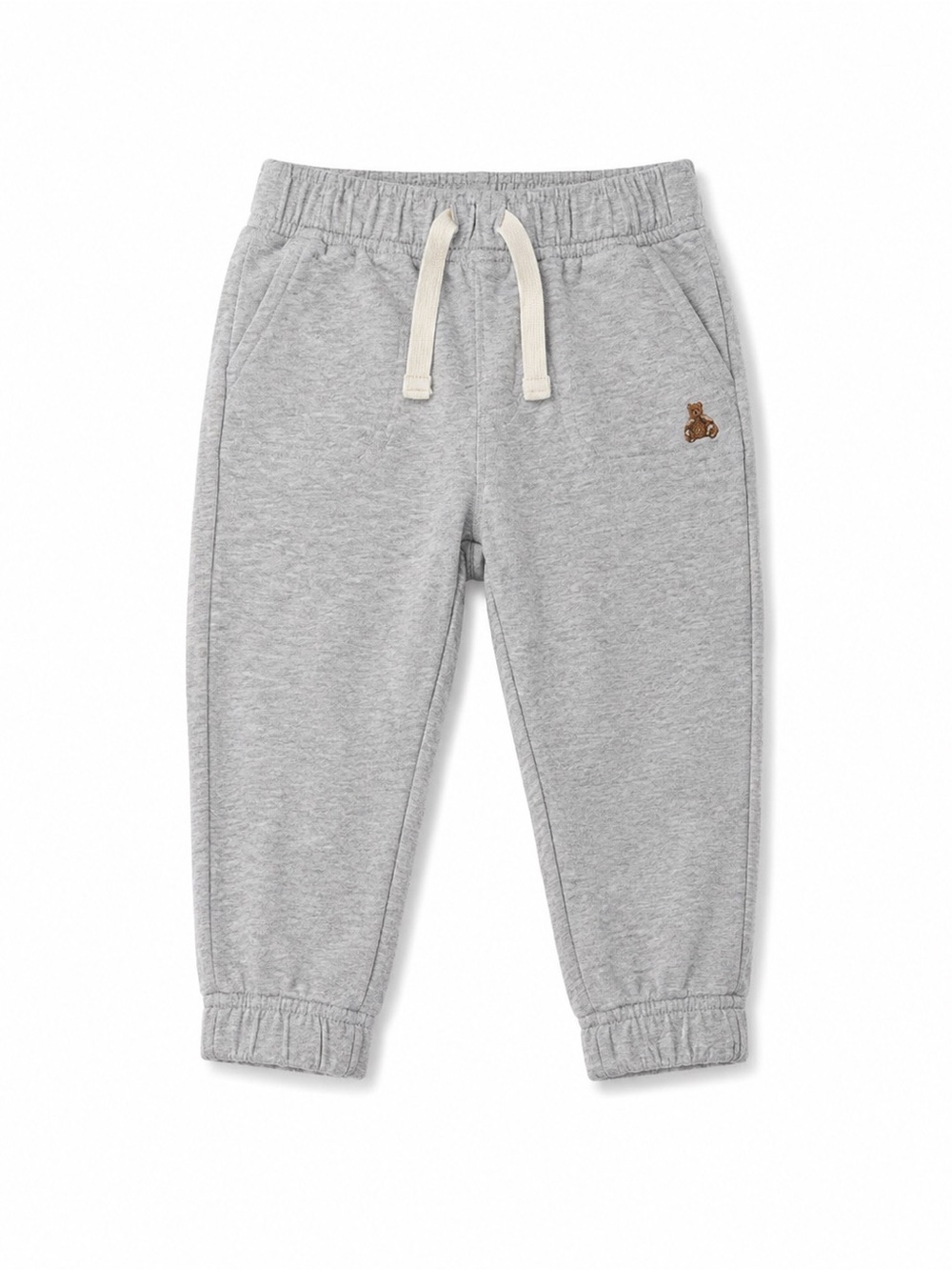 GAP Baby Joggers 12-18M Heather Gray Sweatpants Elastic Waist Toddler Pants